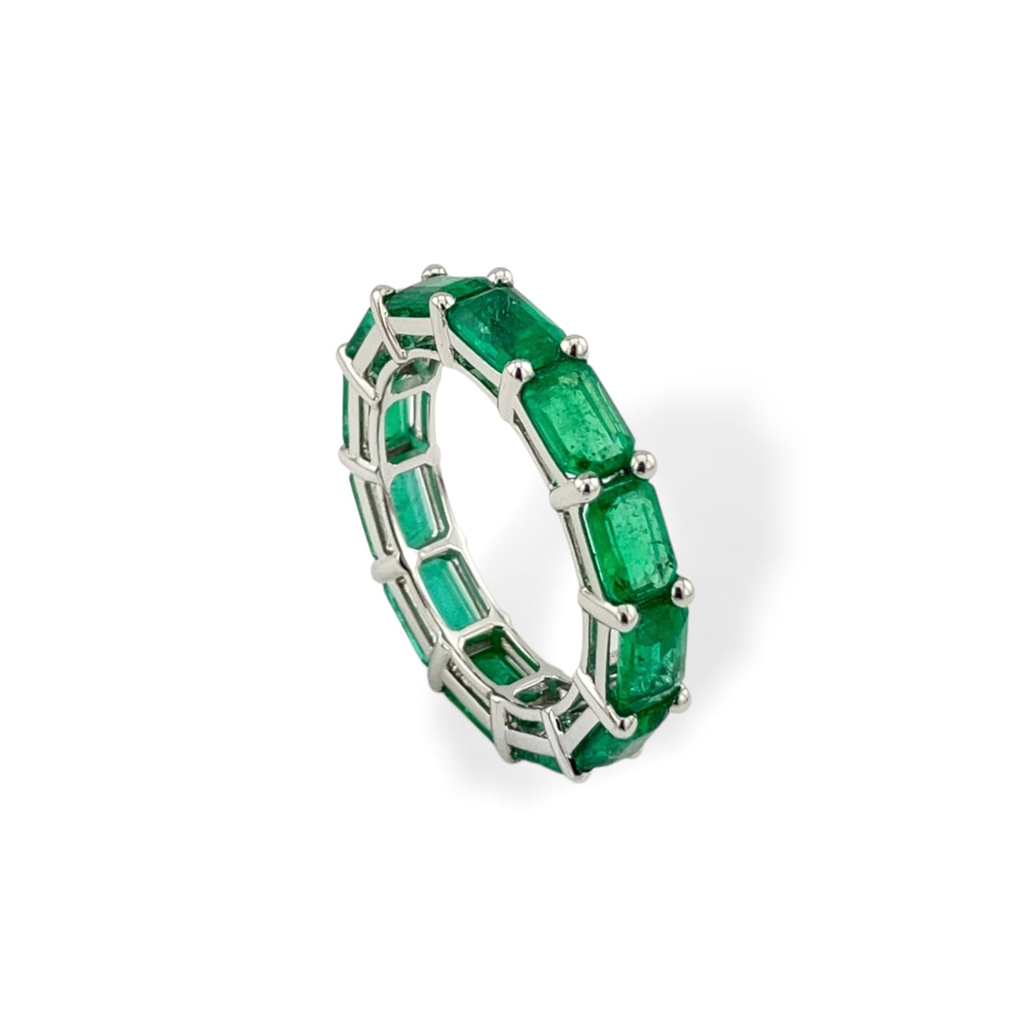 Emeralds Eternity Ring