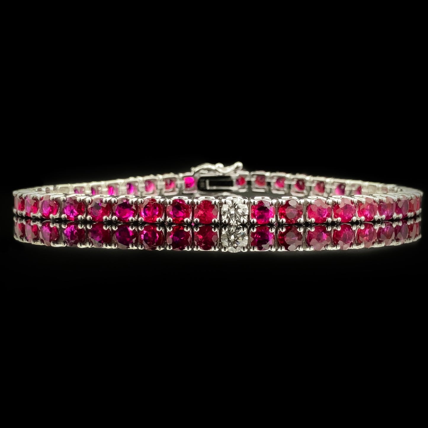 Ruby & Diamonds Bracelet