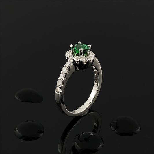 Tsavorite Ring