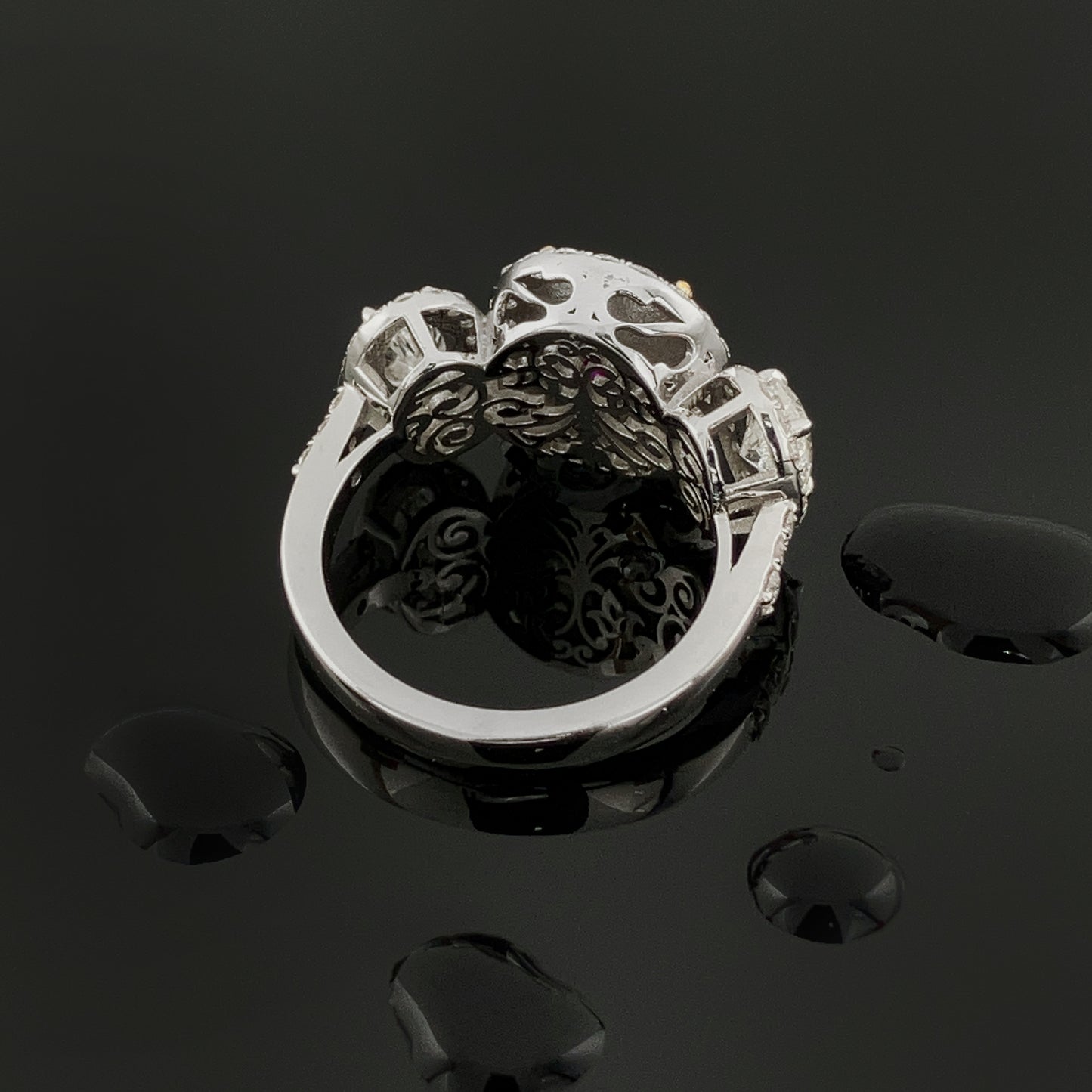 Diamonds & Ruby Ring