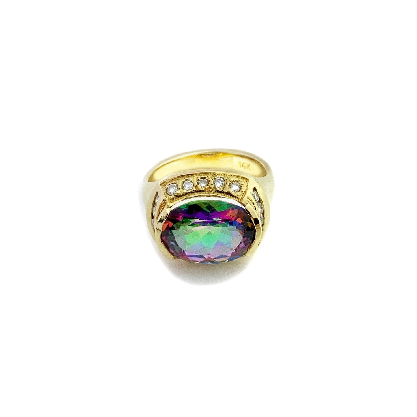 Mystic Topaz Ring