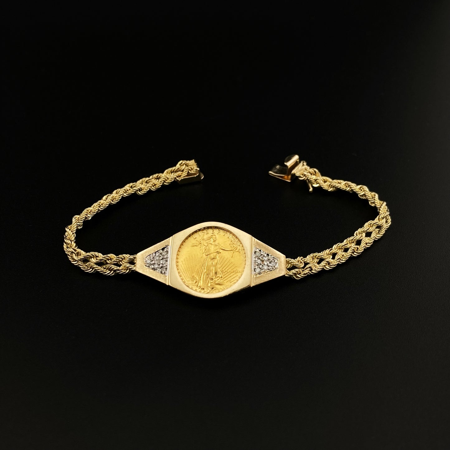 US $5 Dollars Coin Bracelet