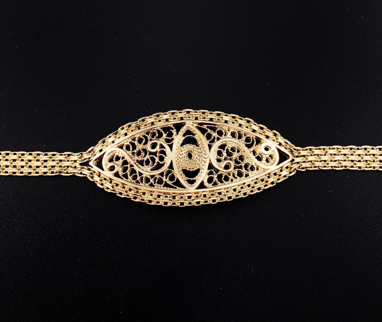 vintage gold bracelet