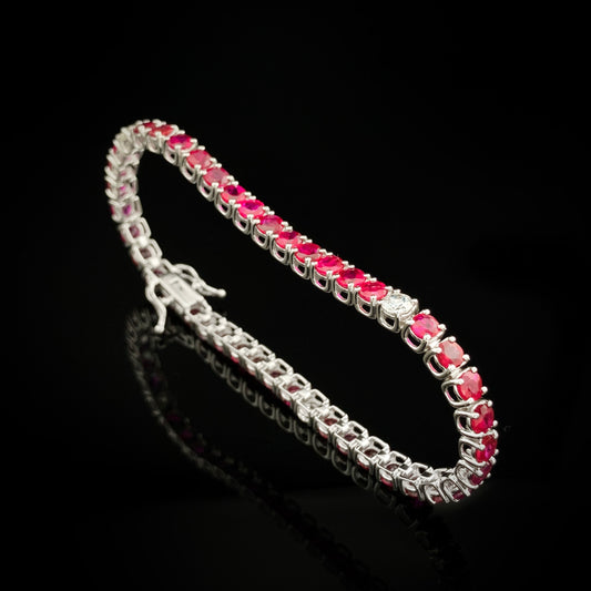 Ruby & Diamonds Bracelet