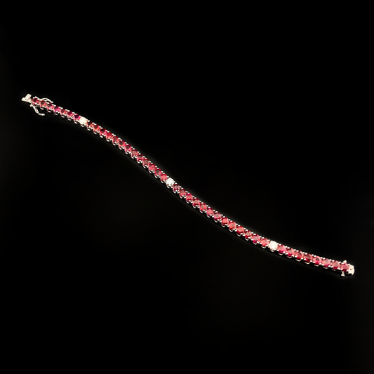 Ruby & Diamonds Bracelet