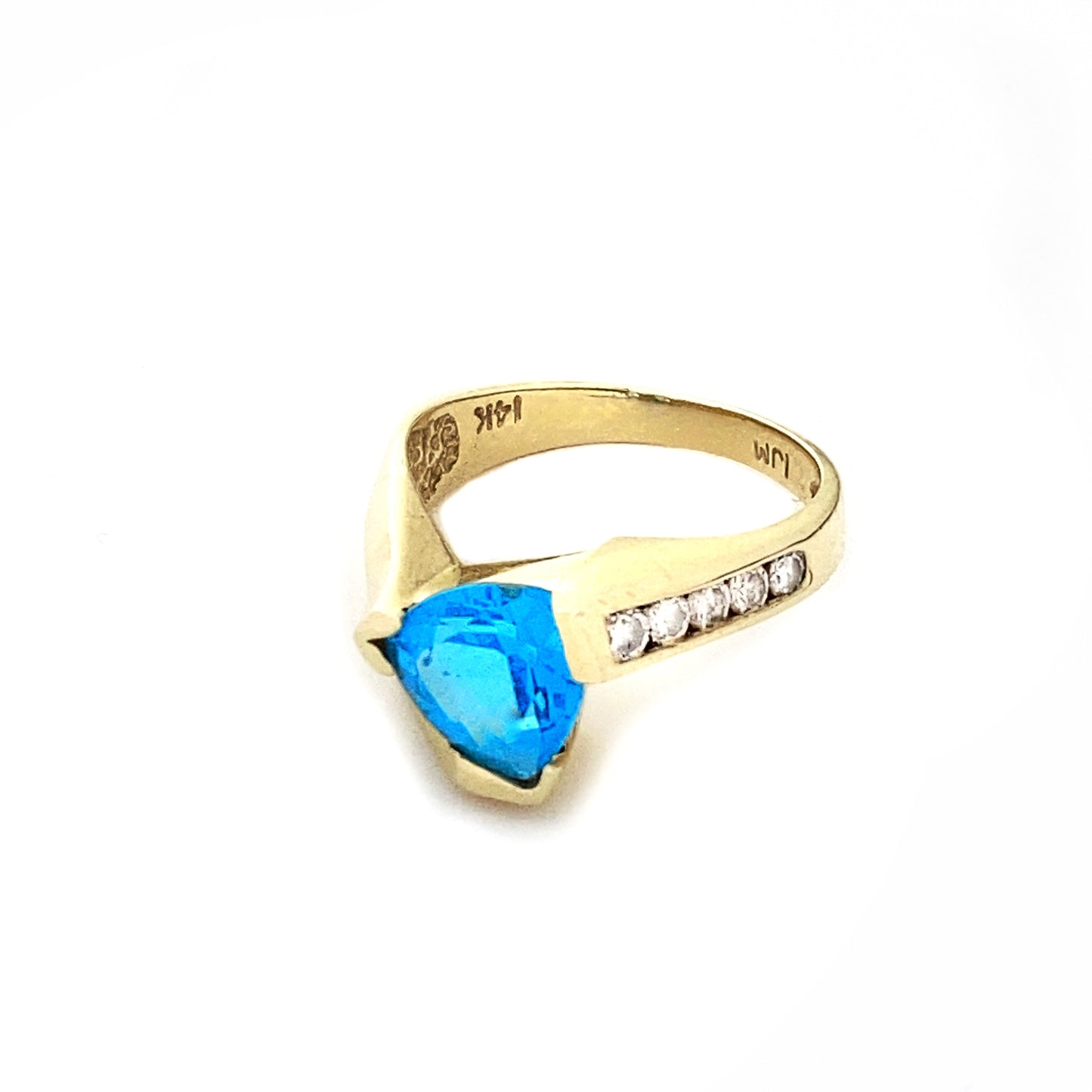 Sky Blue Topaz Ring