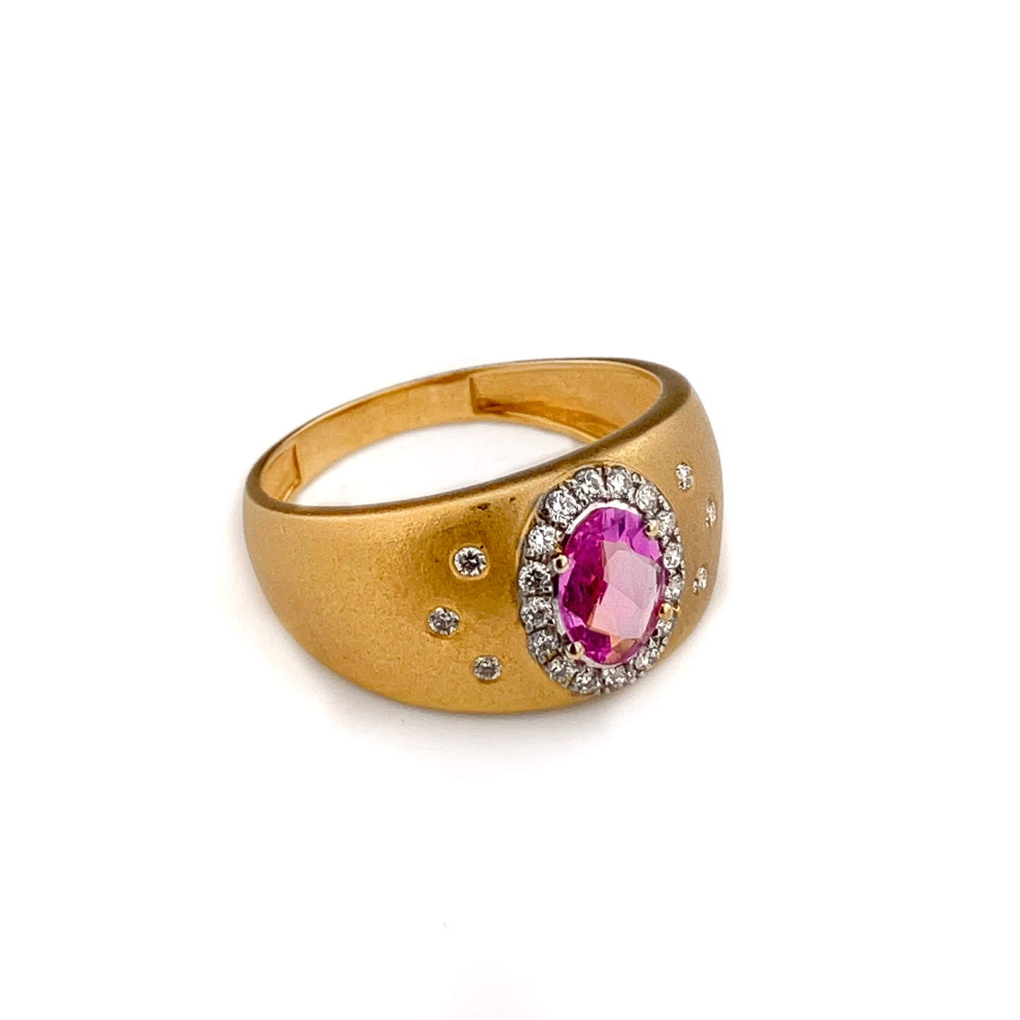 Pink Sapphire Ring