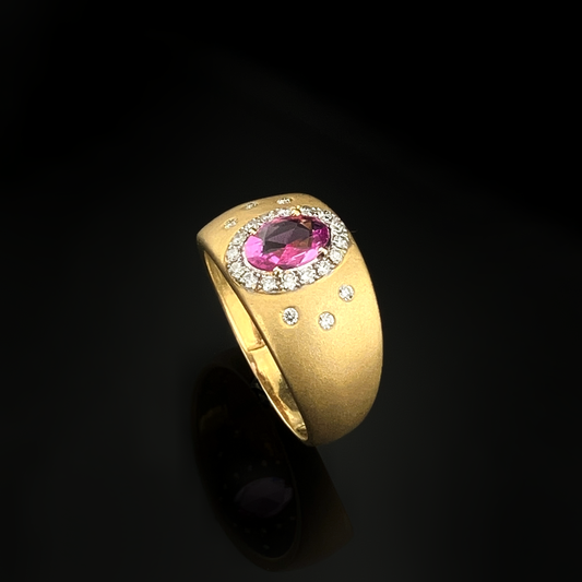 Pink Sapphire Ring