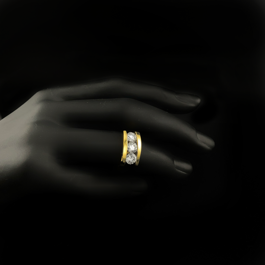 Three Diamonds Ring