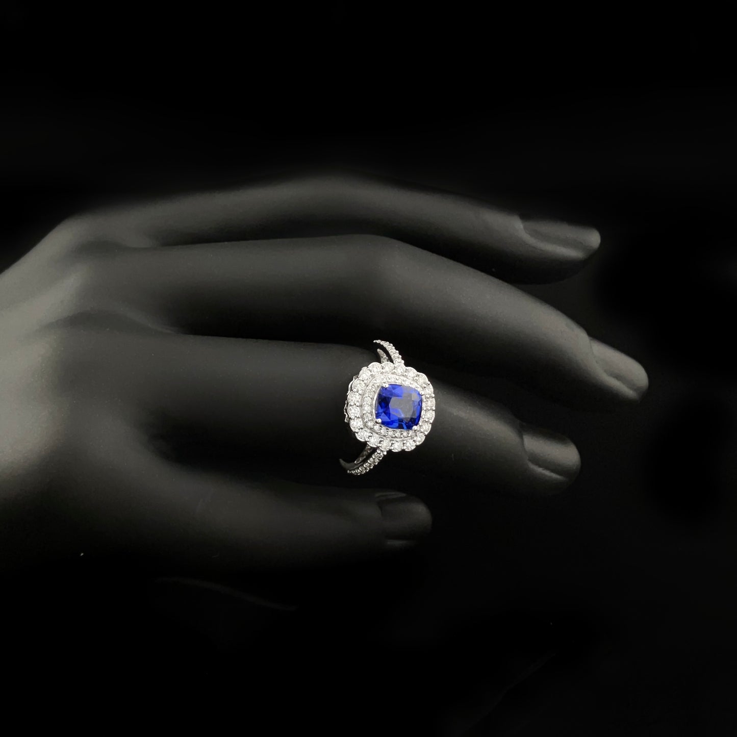 Diamonds & Sapphires Ring