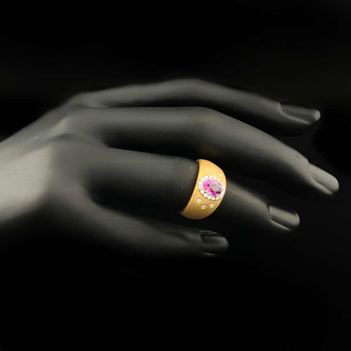 Pink Sapphire Ring