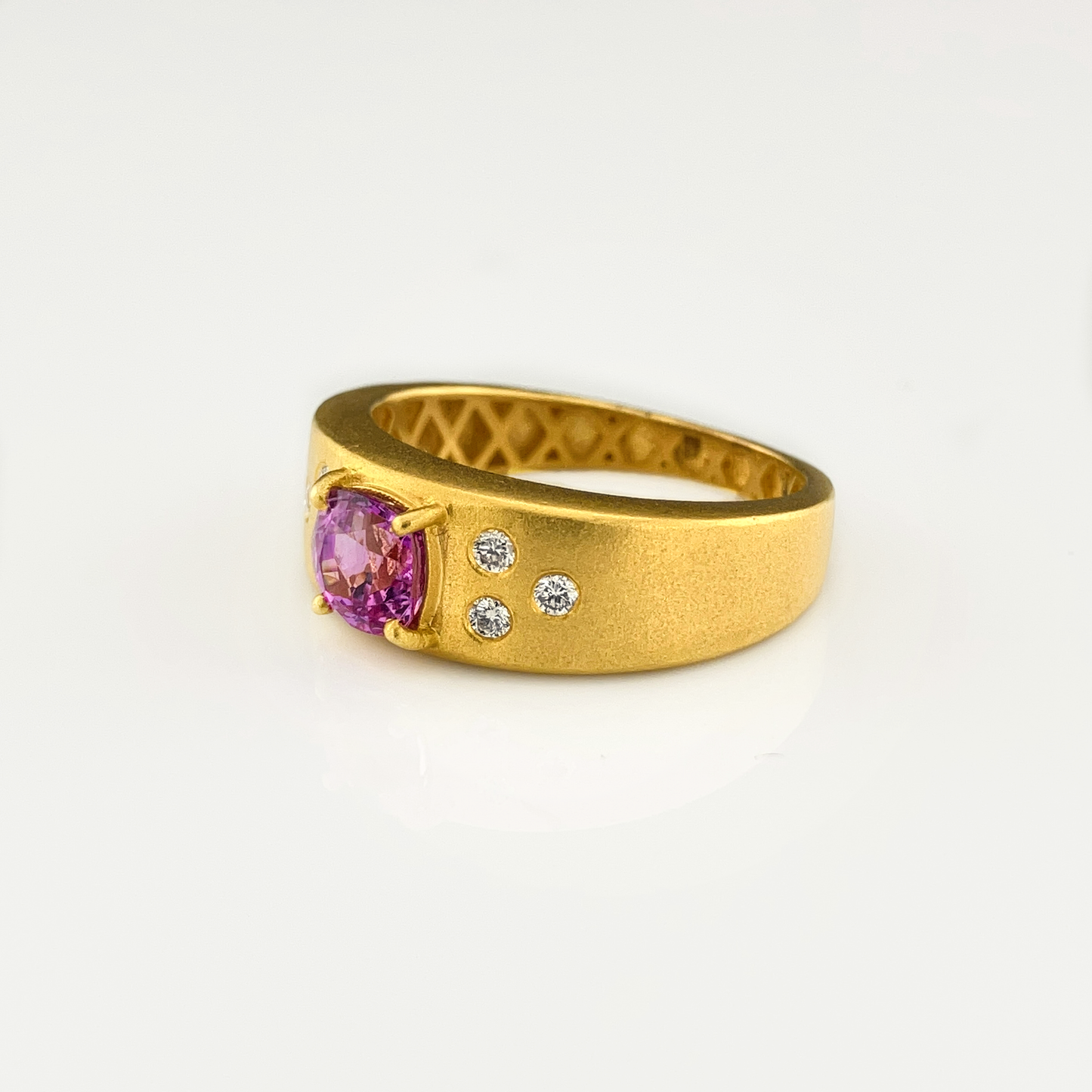 Pink Sapphire Ring