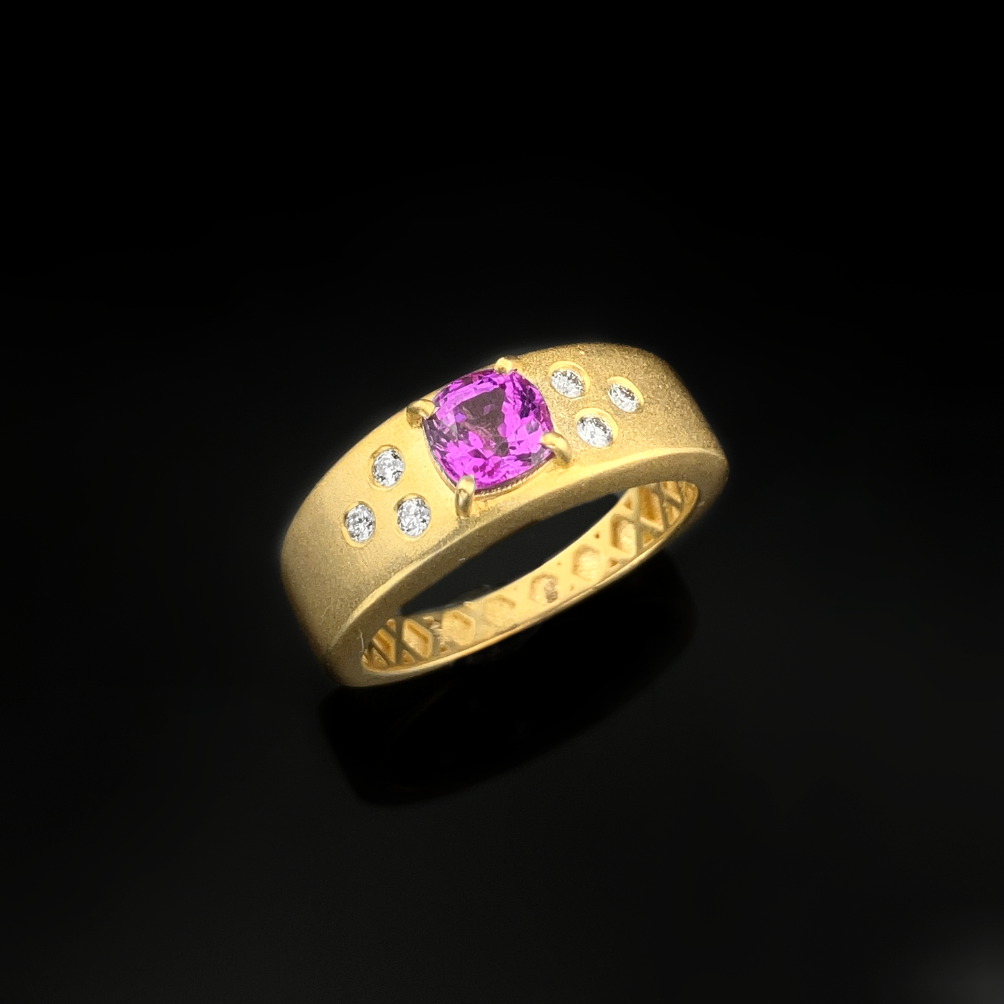 Pink Sapphire Ring