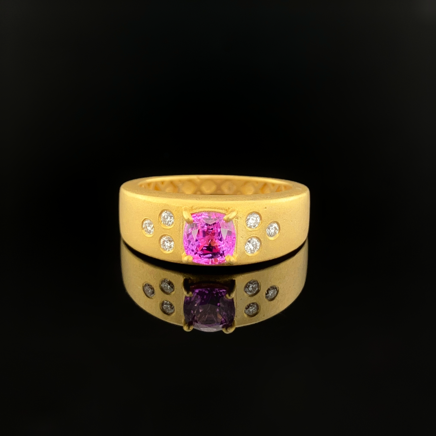 Pink Sapphire Ring