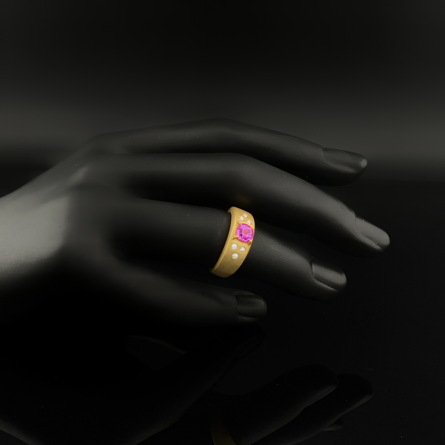 Pink Sapphire Ring