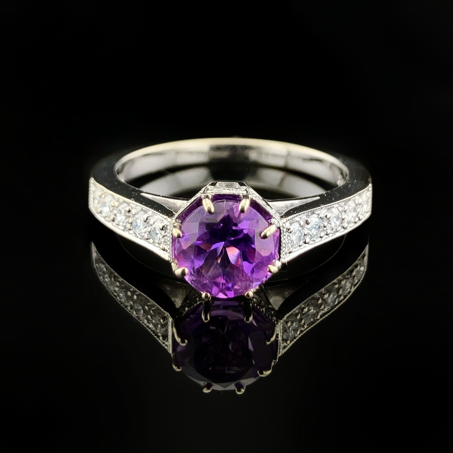 Amythest Ring