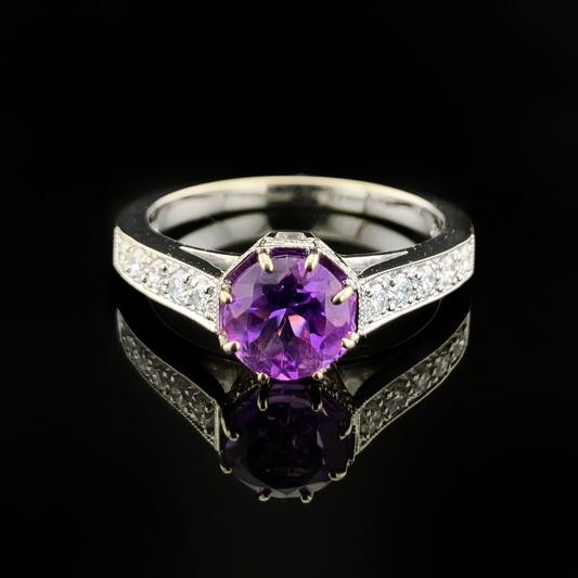 Amythest Ring