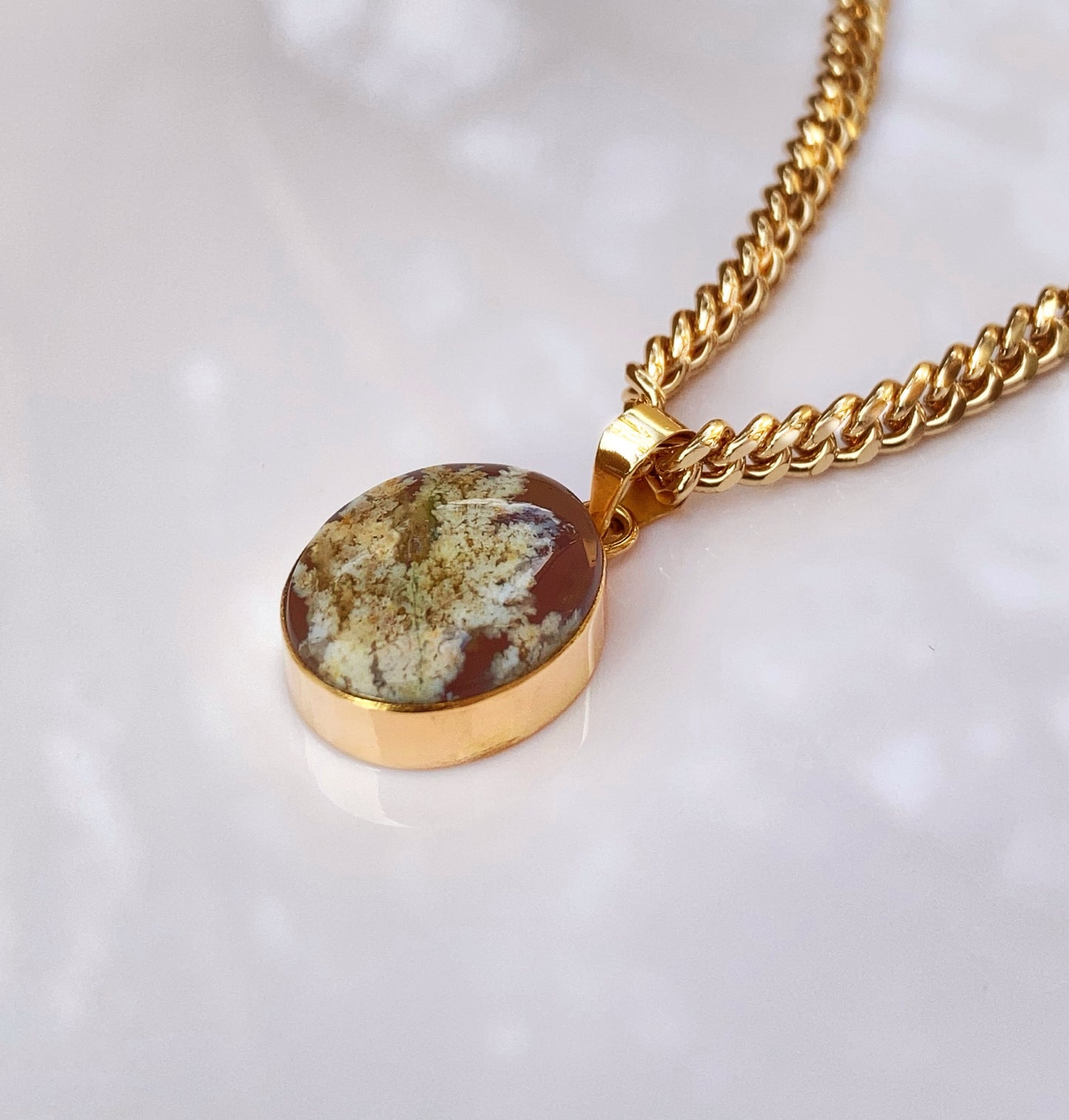 Moss Agate Pendant