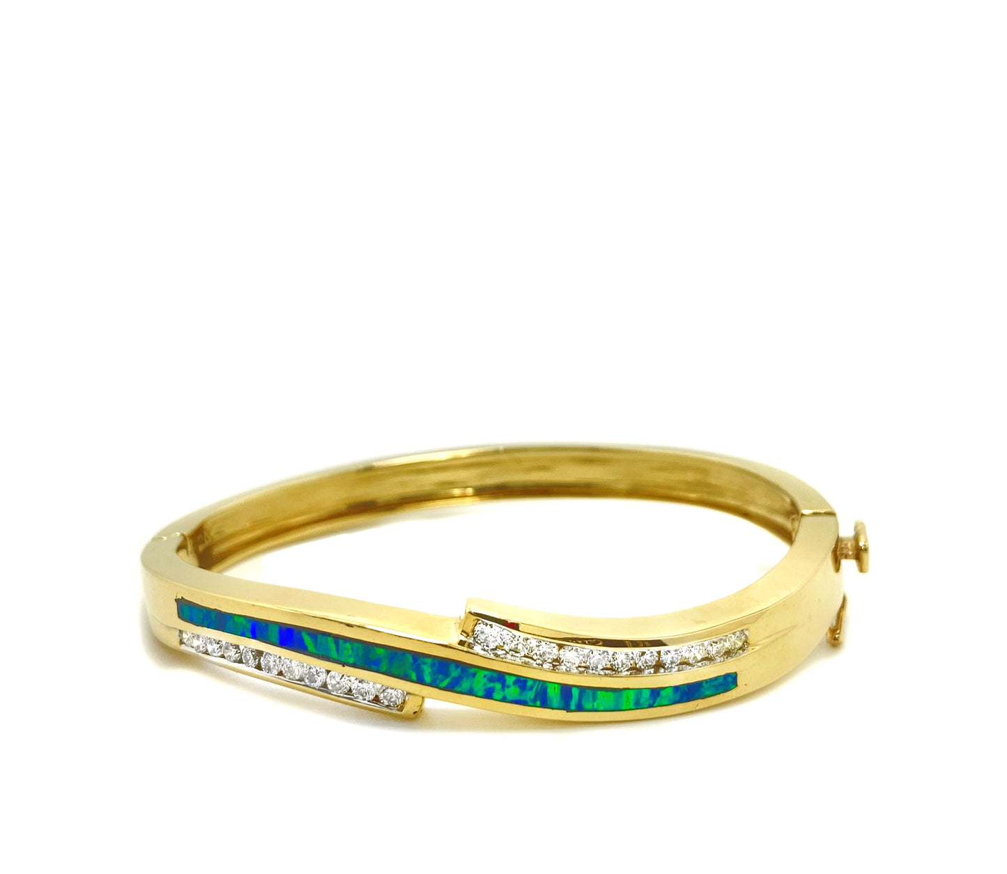 Black Opal Bangle/Bracelet