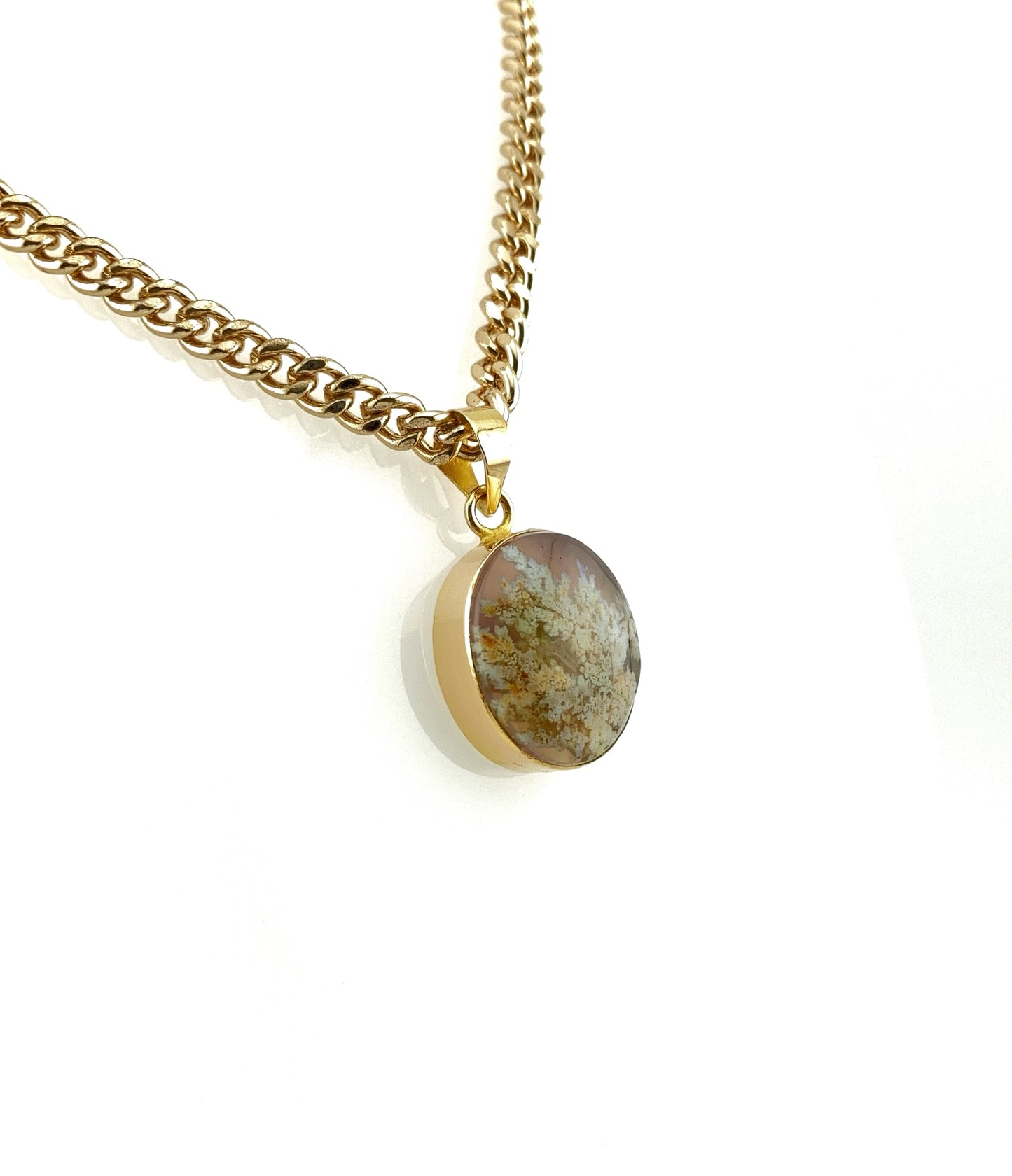 Moss Agate Pendant