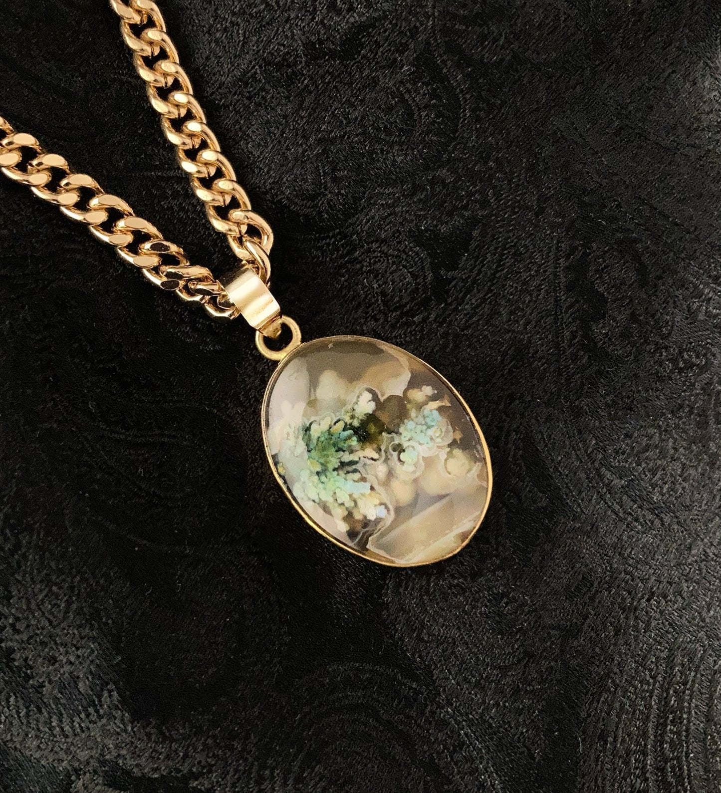 Moss Agate Pendant