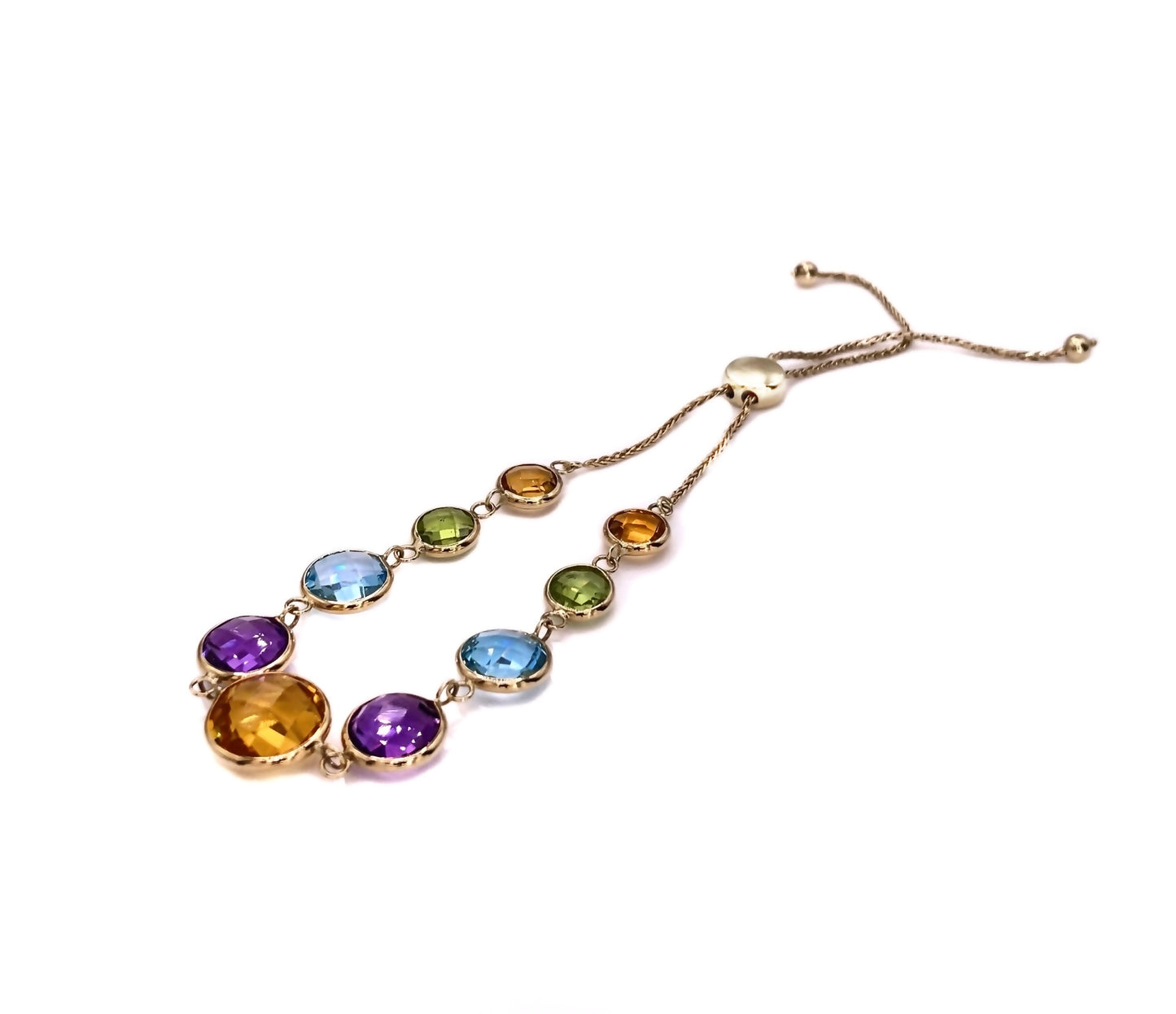 Multi-Gemstones Bracelet