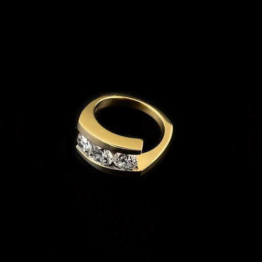 Three Diamonds Ring