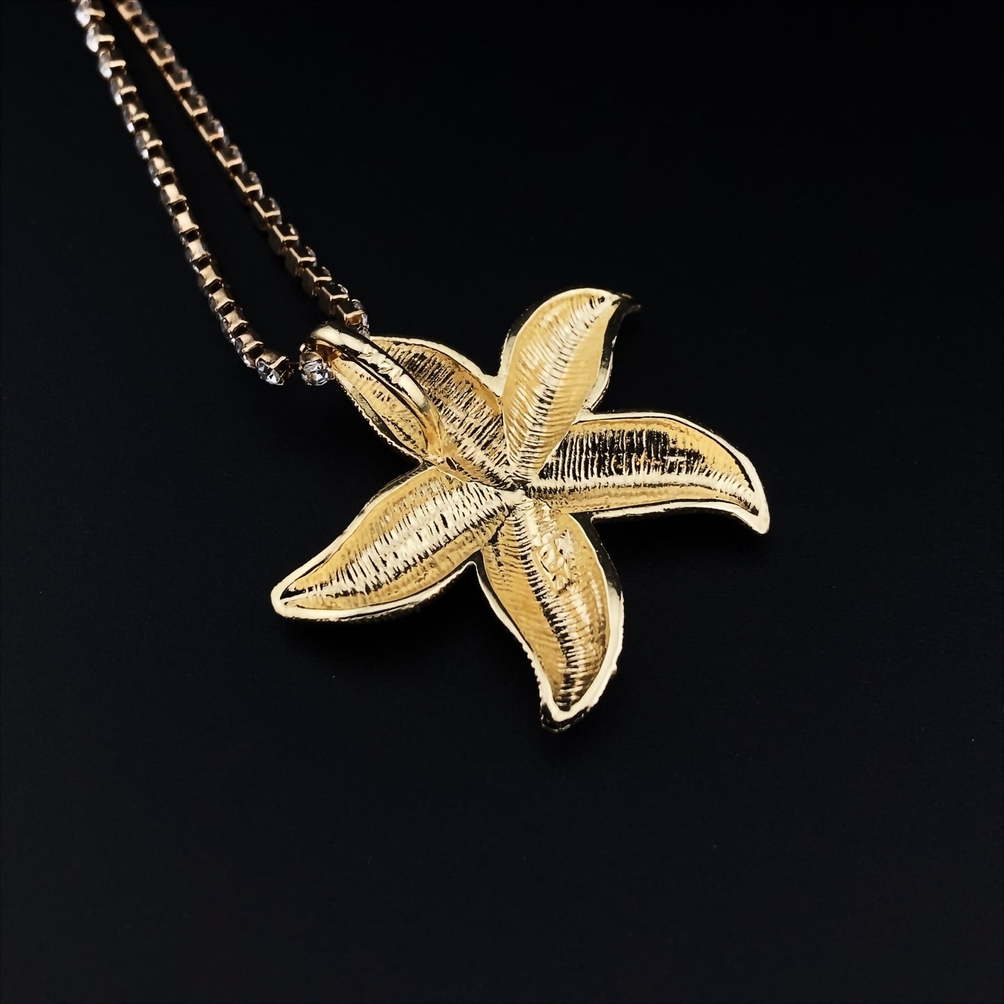 Italian 14k Starfish Pendant