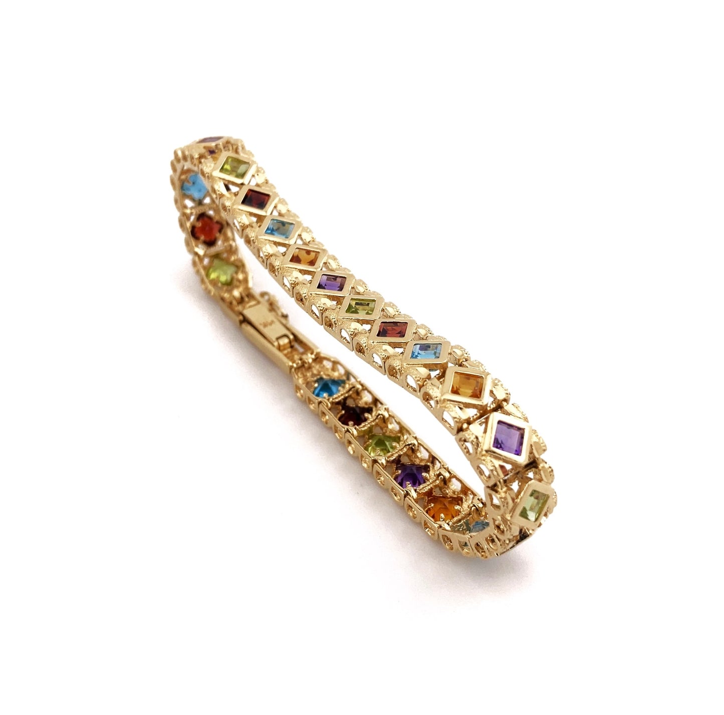 Multi Color Precius Stone Bracelet