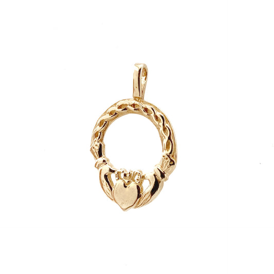 Italian 14k gold pendant