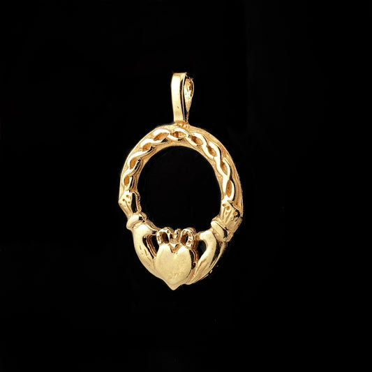 Italian 14k gold pendant