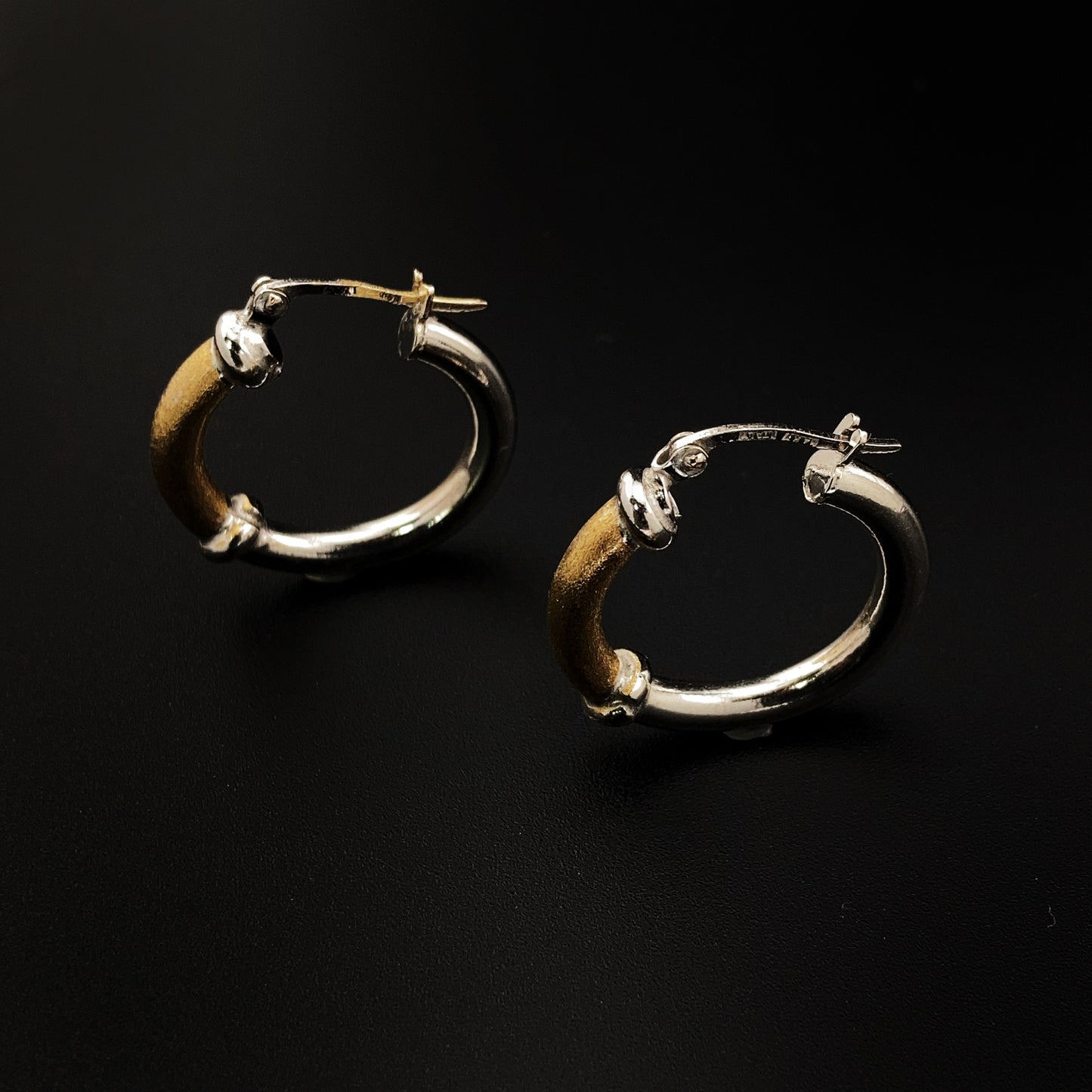 Italian 14K Hoop Earrings