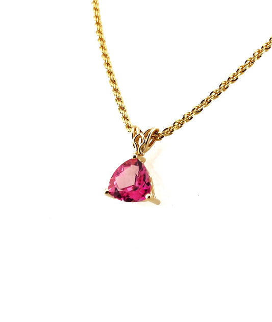 Pink Mystic Topaz Pendent