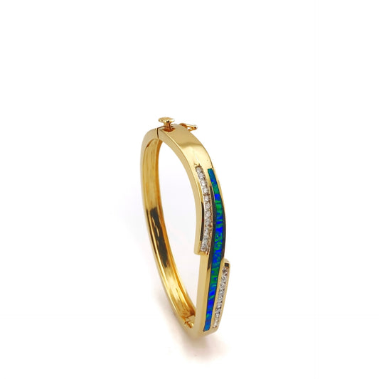 Black Opal Bangle/Bracelet